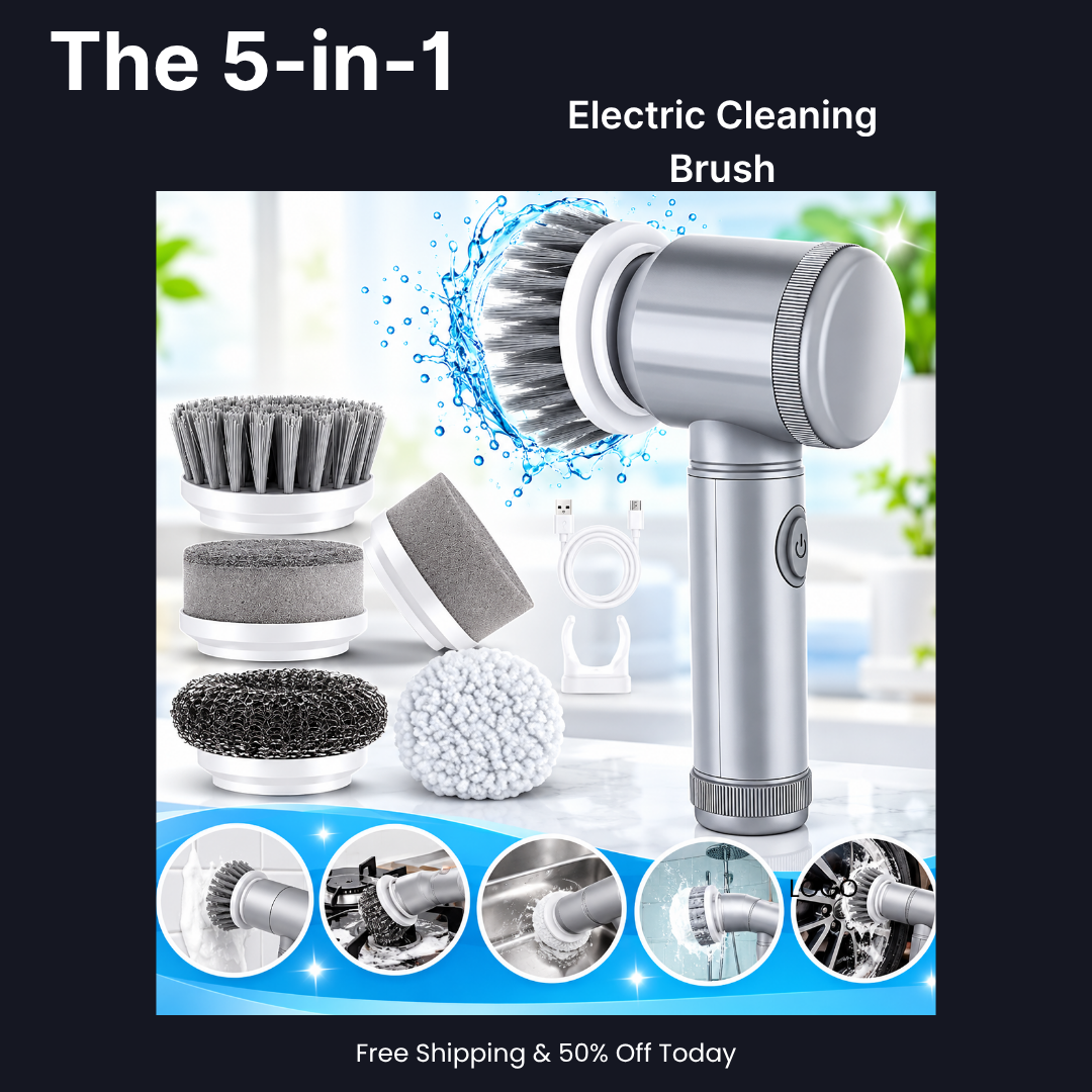 Housio Electric Spin Scrubber, Efficient & Powerful & Easy